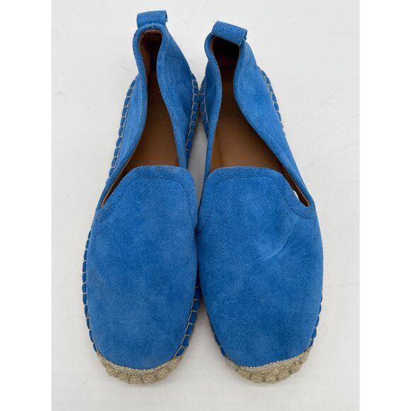 G.H. Bass Womens Blue Suede Espadrilles Size 6 - Picture 6 of 8